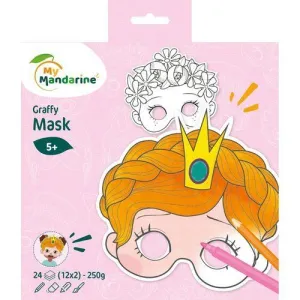 CUADERNO DE MASCARAS AVENUE MANDARINE GRAFFY CHICA 250G