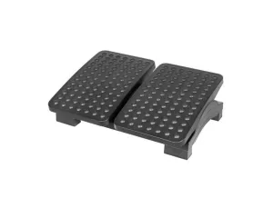 REPOSAPIES MAUL STEP DUO AJUSTABLE EN ALTURA COLOR NEGRO 430X320 CM