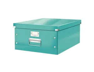 CAJA LEITZ CLICK&STORE GRANDE COLOR TURQUESA 369X200X484 MM