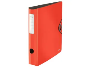 ARCHIVADOR DE PALANCA LEITZ ACTIVE SOLID 180 DIN A4 POLYFOAM LOMO 65 MM COLOR ROJO