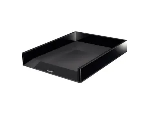 BANDEJA SOBREMESA PLASTICO LEITZ DUAL COLOR NEGRO/ANTRACITA 267X49X336 MM