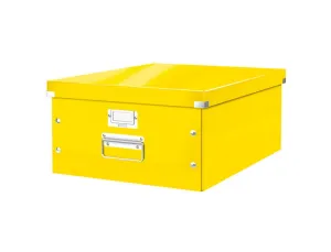 CAJA LEITZ CLICK&STORE GRANDE COLOR AMARILLO 369X200X484 MM