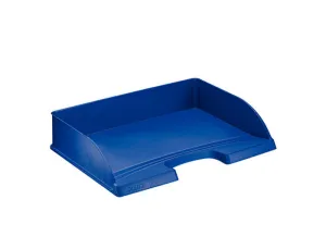 BANDEJA SOBREMESA LEITZ PLUS STANDARD APAISADA COLOR AZUL 363X70X273 MM