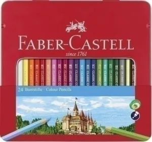 EDDING LAPIZ COLOR FABER METAL 24 COLORES 115824 MAK125040