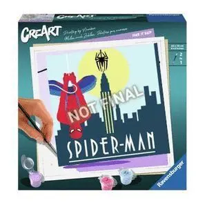 PINTAR POR NUMEROS CREART MARVEL SPIDERMAN