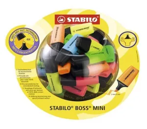 STABILO ROTULADOR FLU.STAB.MINI 50U 07/50-01 MAK125370