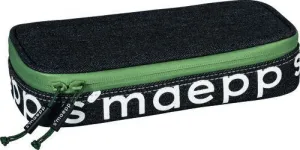 PORTATODO SMAEPP SOFT XL RECTANGULAR URBAN CLASSIC NYLON VERDE Y GRIS OSCURO