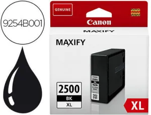 CANON PGI2500XL NEGRO CARTUCHO DE TINTA ORIGINAL - 9254B001
