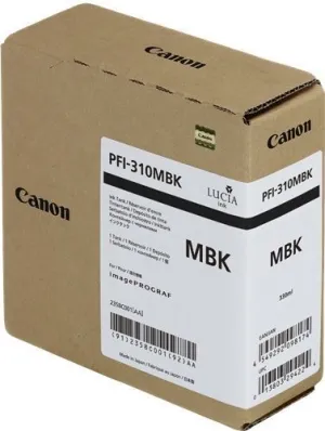 CANON PFI310 NEGRO MATE CARTUCHO DE TINTA ORIGINAL - 2358C001
