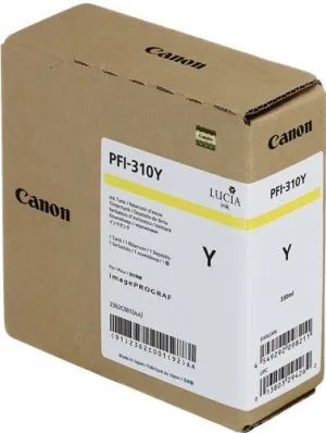 CANON PFI310 AMARILLO CARTUCHO DE TINTA ORIGINAL - 2362C001