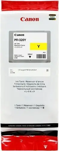 CANON PFI320 AMARILLO CARTUCHO DE TINTA ORIGINAL - 2893C001