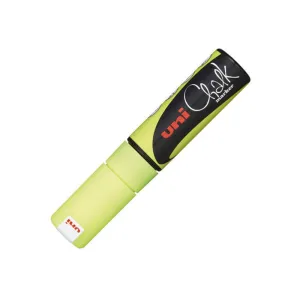 UNIBALL ROTULADOR UNI CHALK 8MM AMARILLO PWE8K1100 MAK119243
