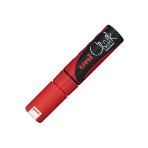 UNIBALL ROTULADOR UNI CHALK 8MM ROJO PWE8K0400 MAK119238