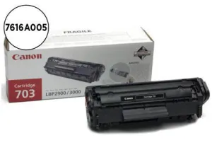 CANON 703 NEGRO CARTUCHO DE TONER ORIGINAL - 7616A005