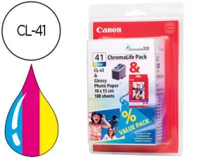 CANON CL41 COLOR CARTUCHO DE TINTA ORIGINAL - 0617B001/0617B032