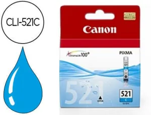 CANON CLI521 CYAN CARTUCHO DE TINTA ORIGINAL - 2934B001
