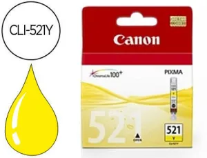 CANON CLI521 AMARILLO CARTUCHO DE TINTA ORIGINAL - 2936B001
