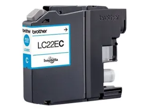 BROTHER LC22E CYAN CARTUCHO DE TINTA ORIGINAL - LC22EC
