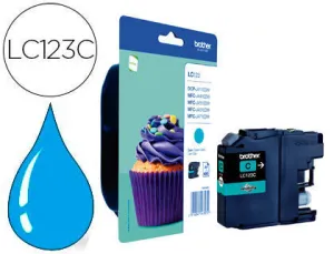 CARTUCHO BROTHER LC123C CYAN * LC123C MAK166265