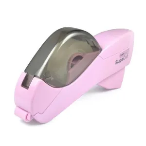 DISPENSADOR RAPESCO SUPACUT MANUAL CINTA CON AUTOCORTE ROSA (INCLUYE 2 CINTAS)