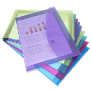 DOSIER SOBRE RAPESCO ECO PP TRANSLUCIDO BROCHE A4+ SURTIDO PACK DE 10