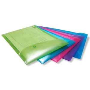 DOSIER SOBRE RAPESCO ECO PP TRANSLUCIDO BROCHE VERTICAL A4 SURTIDO PACK DE 5