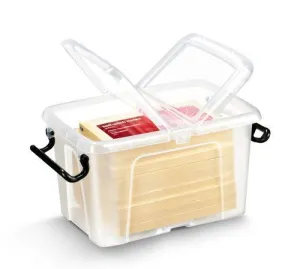 CAJA ALMACENAMIENTO STRATA BY CEP HW680 1.7 LITROS APILABLE CRISTAL