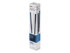 LOMERA GBC PLASTICO DIN A4 CAPACIDAD 20 HOJAS COLOR NEGRO CAJA DE 25 UNIDADES