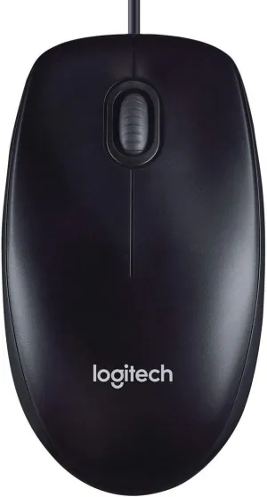 LOGITECH M90 RATON USB 1000DPI - 3 BOTONES - USO AMBIDIESTRO - COLOR NEGRO