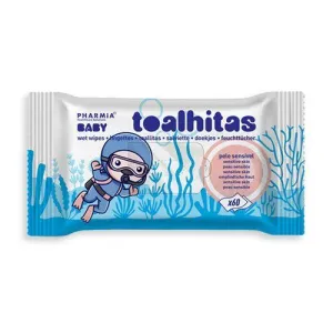 TOALLITA PHARMIA BABY 99% AGUA PAQUETE DE 60
