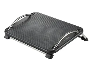 REPOSAPIES PLASTICO Q-CONNECT ANTIDESLIZANTE CON BARRAS DE ACERO 434X330X105 MM