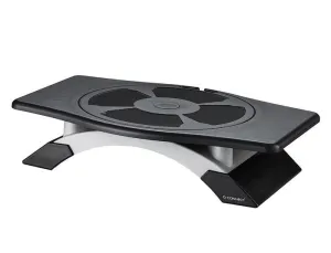 SOPORTE Q-CONNECT PARA MONITOR CON PLATAFORMA GIRATORIA AJUSTABLE DOS ALTURAS 411X287X99 MM