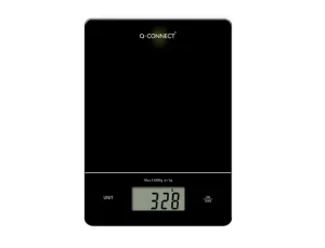 BASCULA PRECISION Q-CONNECT DIGITAL CON PANTALLA LCD PRECISION 1 GR CAPACIDAD DE 5 GR A 15 KG 240X170X17,5MM