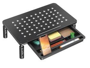 SOPORTE Q-CONNECT PARA MONITOR METACRILATO 537X230X160 MM