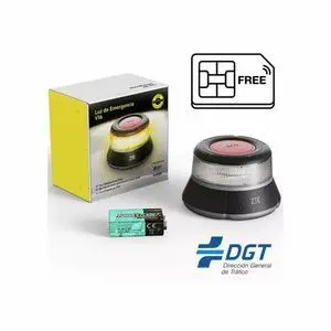 ZTE E1 BALIZA DE SEÃ±ALIZACION DE EMERGENCIA V16 CONECTADA CON DGT - PROTECCION IP54 - DATOS HASTA ENERO 2038