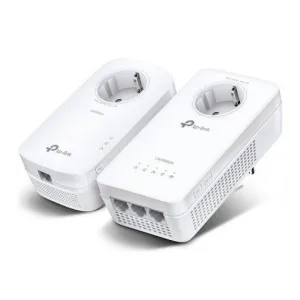 TP-LINK KIT POWERLINE WIFI AC1200 - ENCHUFE INCORPORADO - 3 PUERTOS GIGABIT ETHERNET - DOBLE BANDA HASTA 867MBPS
