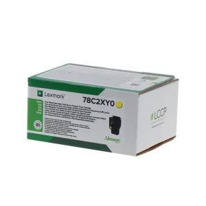 LEXMARK CS421/CS521/CS622/CX421/CX522/CX622/CX625 AMARILLO CARTUCHO DE TONER ORIGINAL - 78C2XY0/78C2XYE