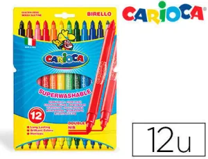 CARIOCA ROTULADOR CARIOCA BIRELLO 2PUNTAS/12U A53510012 MAK119426