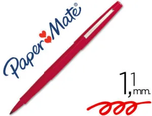 PAPER MATE ROTULADOR PAPER NYLON ROJO C.12 S0190993 MAK125102