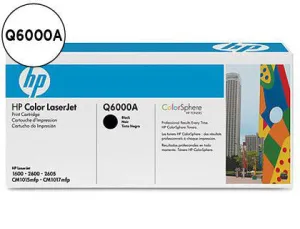TONER HP 124A Q6000A NEGRO * Q6000A MAK167993