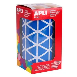 APLI GOMETS ADHES. ROLL.TRIANG. 21X21X21. AZUL 2596U. AP04868