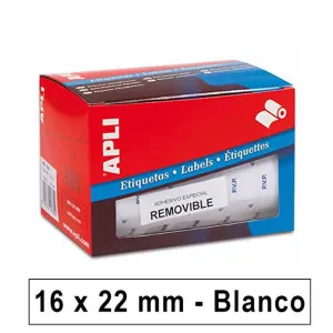 APLI ETIQUETAS ROLLO APLI 16X22 PVP REMV. 10087 MAK029132