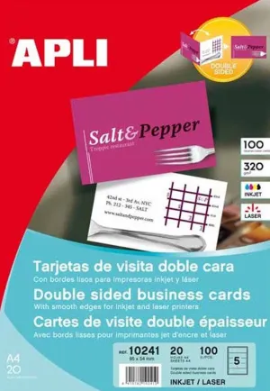 APLI TARJETA VISITA APLI 10H.10241 10241 MAK035576