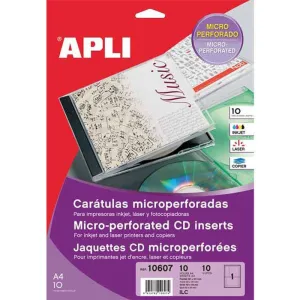 ETIQUETA APLI CD(CAJ)10H 10607 MAK035575