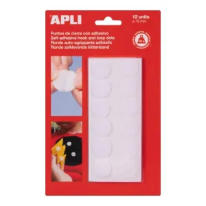 APLI DISCOS VELCRO BLANCO 0.19 MM AP13659