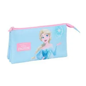 ESTUCHE PORTATODO TRIPLE FROZEN