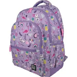 MOCHILA JUVENIL RUBBER B B HAPPY 33X46X22,5CM 26