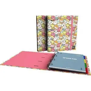 CARPEBOOK A4 4 ANILLAS 35MM B B KAWAII 26