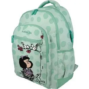 MOCHILA JUVENIL RUBBER MAFALDA KISS 33X46X22,5CM 2