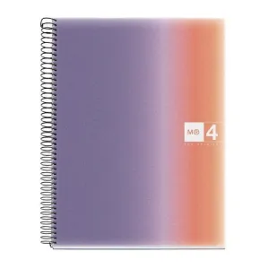 BLOC MIQUELRIUS AURORA NOTEBOOK 4 MICRO.TAPA PP A4 120H 70G HORIZONTAL PROVENCE